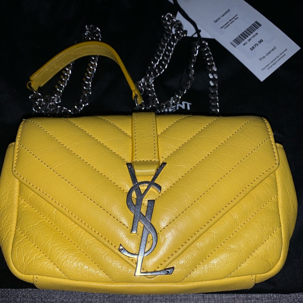💯 authentic ysl handbag